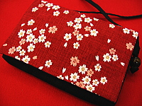 義若オリジナルのポシェット　小桜文様